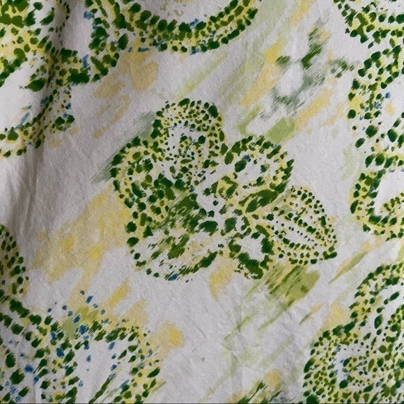 Eddie Bauer White Floral Print Tiered Midi Skirt Size 6 - Picture 5 of 13